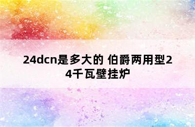 伯爵壁挂炉22/24dcn是多大的 伯爵两用型24千瓦壁挂炉